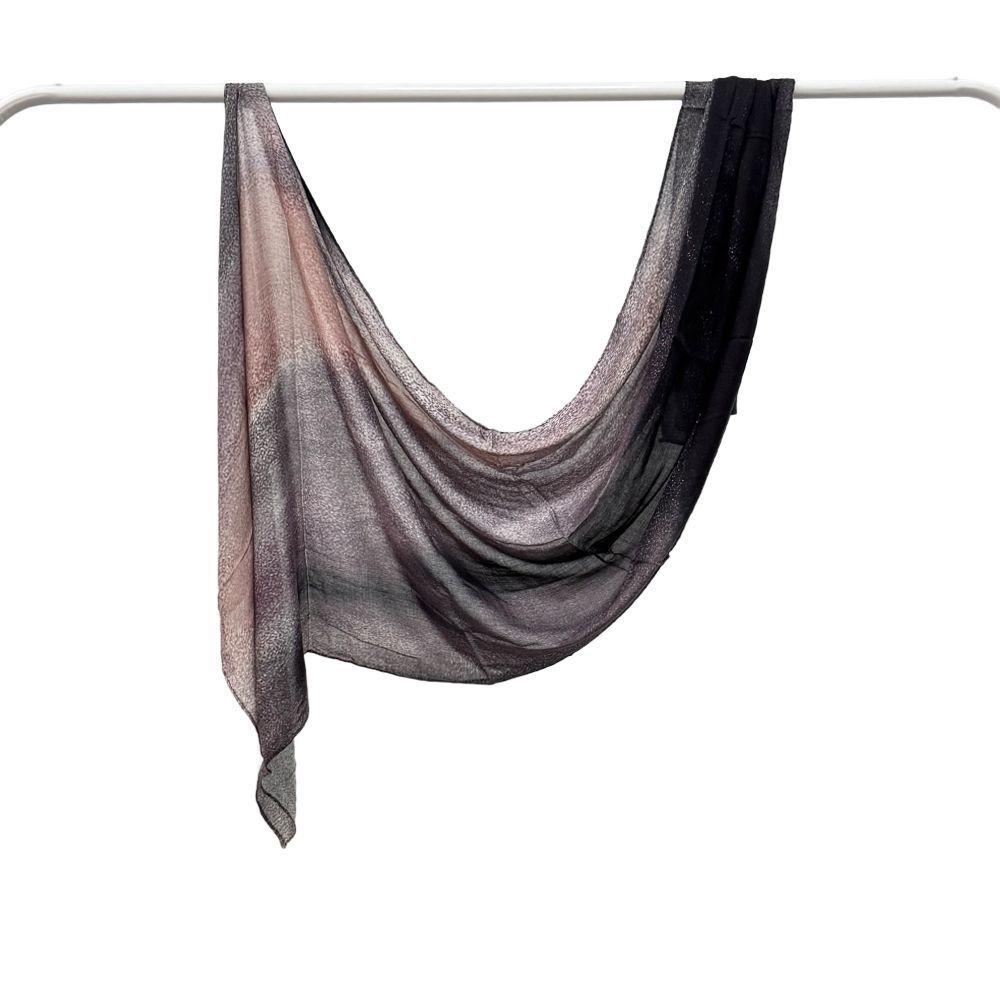 Modal Cotton Headscarf Marble Digital Printing