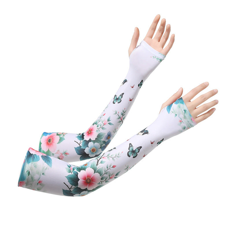 Gardening Sun Protection Oversleeve Women's Sun Protection Cool Feeling Ice Sleeve