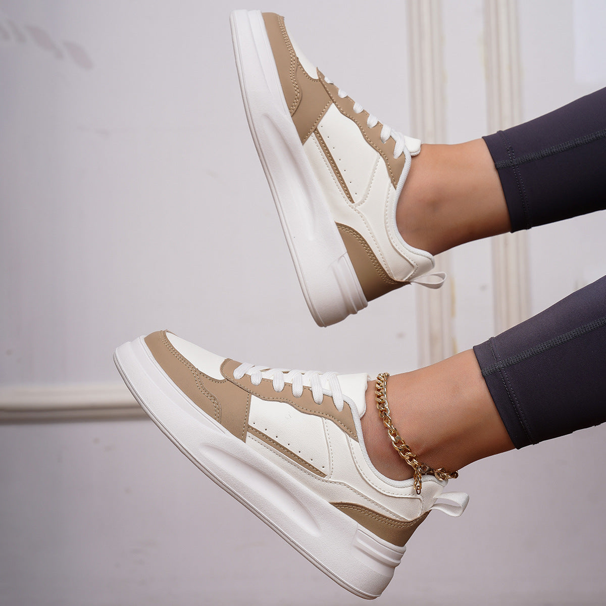 Platform Casual Shoes Outer Wear Height Increasing Women Shoes