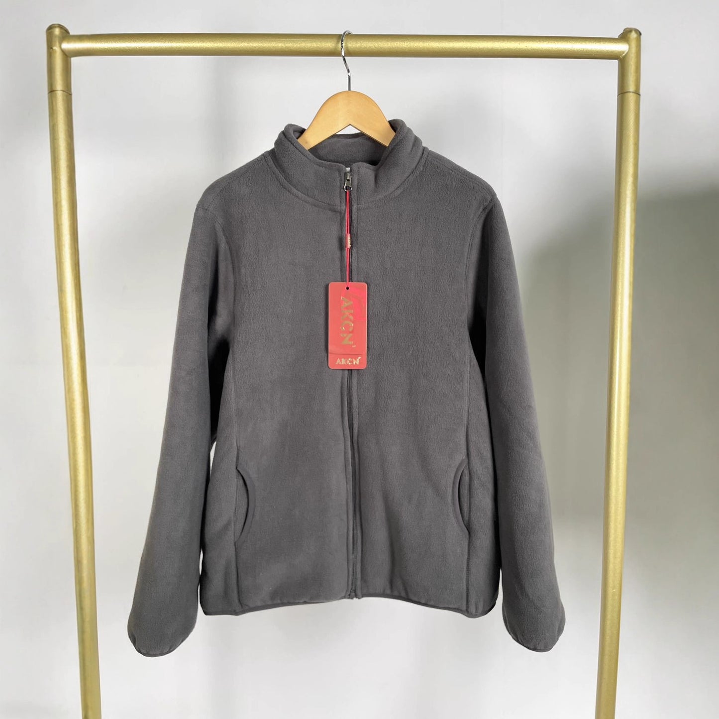 Thickened Western Style One-piece Lamb Wool Coat