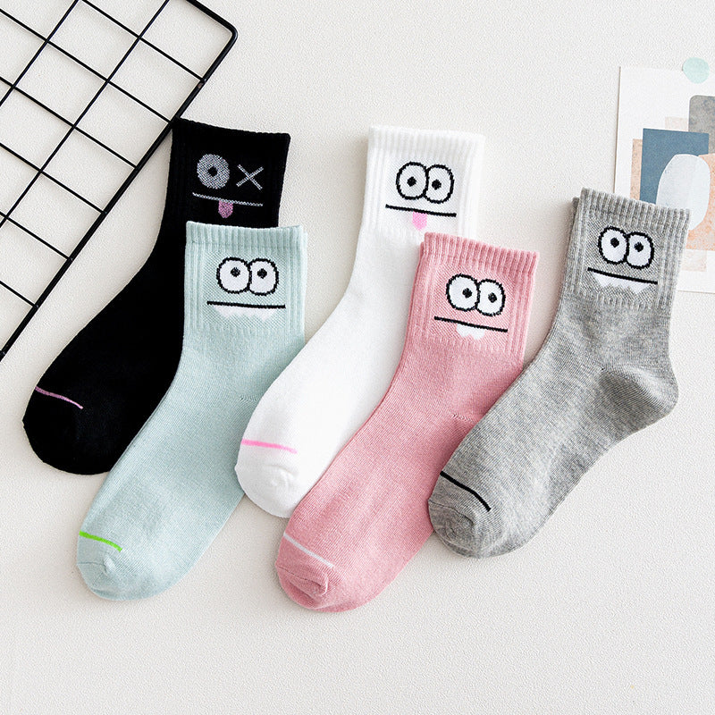 Female Cartoon Fruit Thigh High Socks