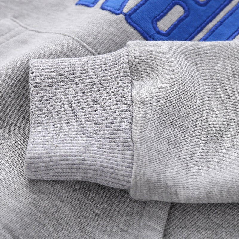 Casual Trendy Boys English Printing Pullover Round Neck Long Sleeve Sweatshirt - Eshtree