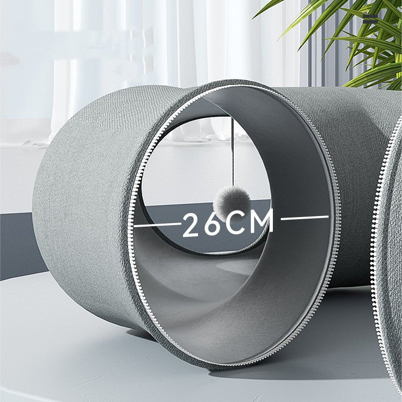 Cat Tunnel Donut Tunnel Crawl Shelter Foldable - Eshtree