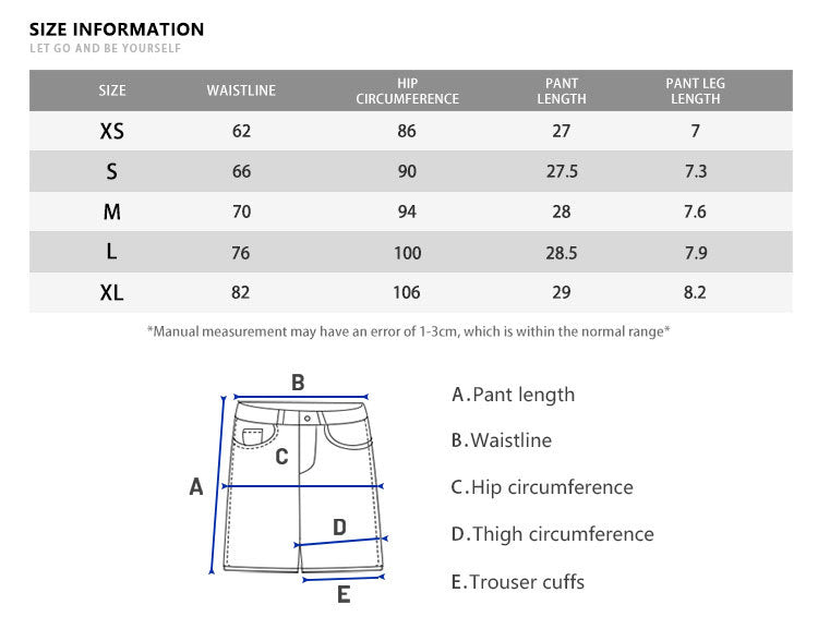 Plus Size A- Line Drawstring Denim Shorts For Women