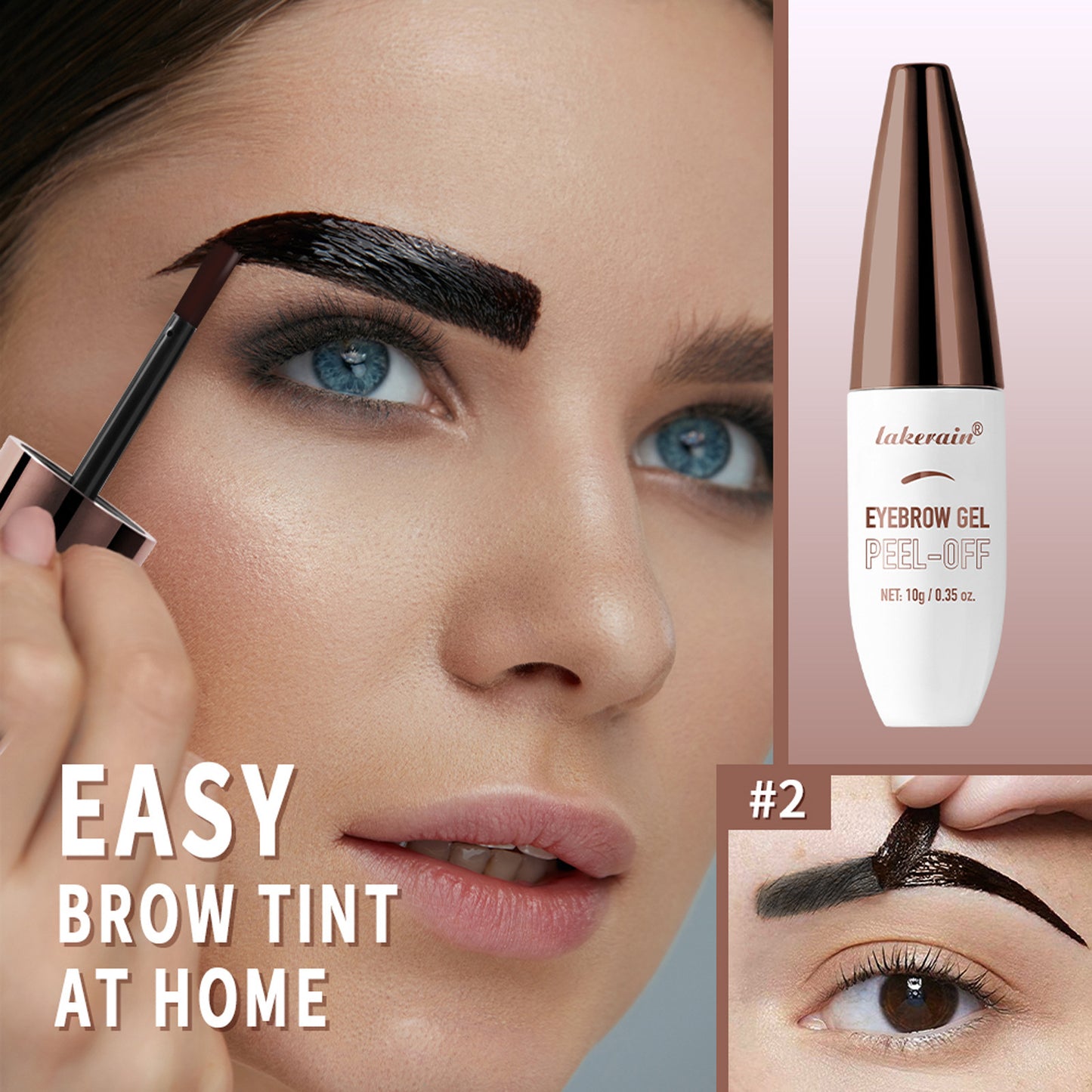 Wild Eyebrow Three-dimensional Waterproof Sweat-proof Not Easy To Fade Eyebrow Cream