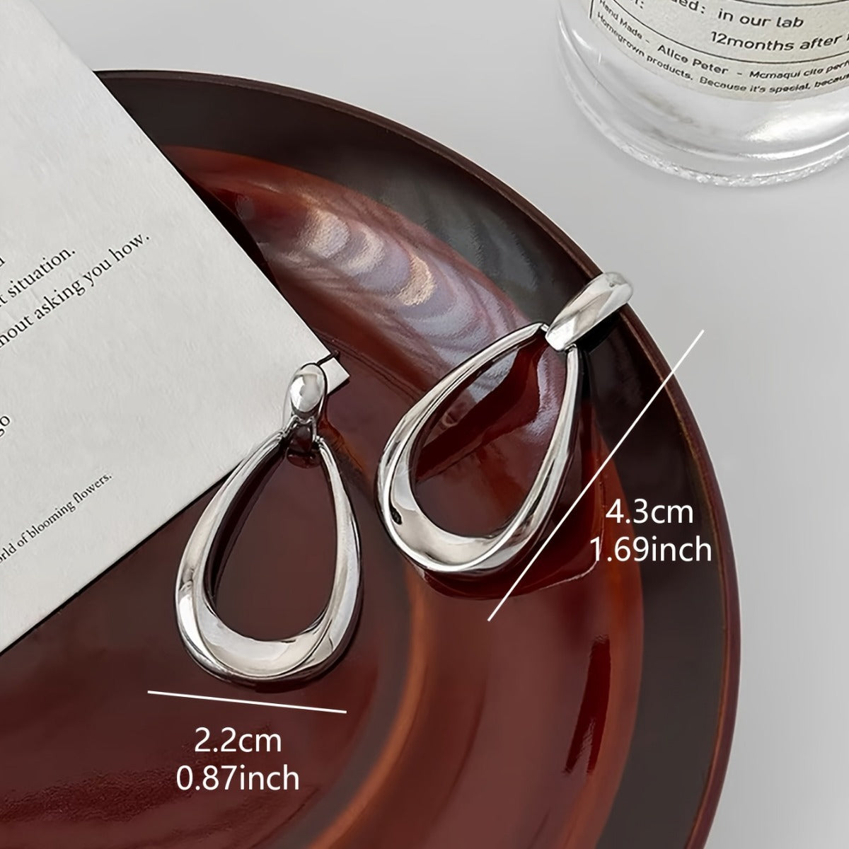 Korean-style Vintage Teardrop Earrings For Women