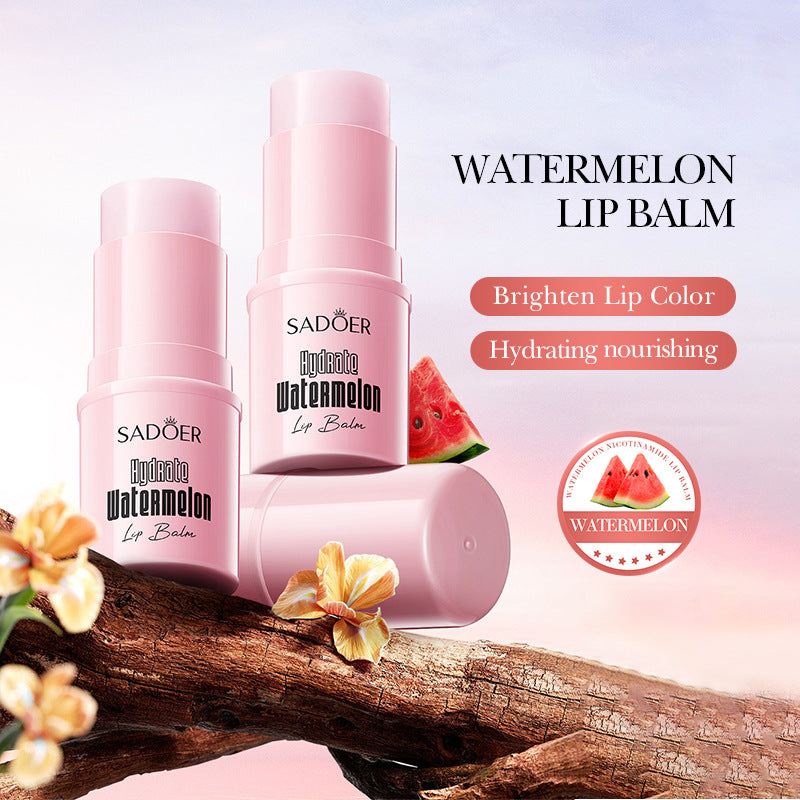 Nicotinamide Moisturizing Watermelon Lip Balm