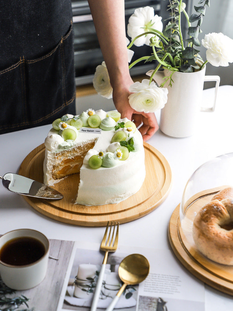 Fruit Tasting Plate With Cover Shop Transparent Glass Cover