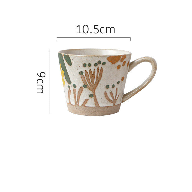 Countryside Flower Pure Hand-painted Ceramic Tableware