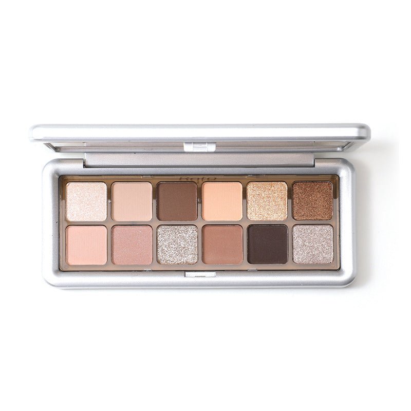 Cement Plate 12color Eye Shadow Pearl Matte Delicate Three - dimensional - Eshtree