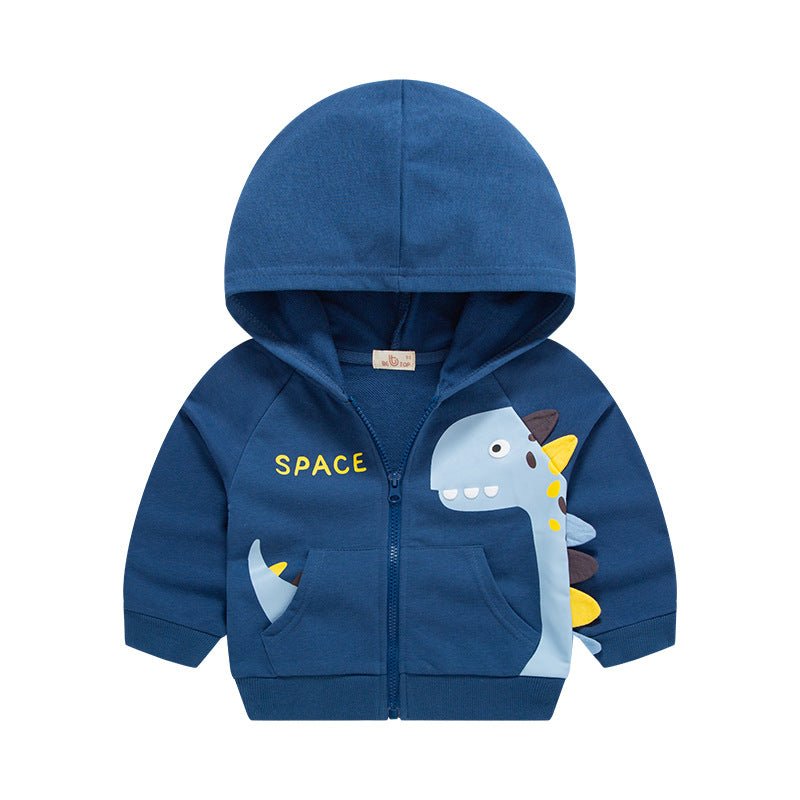 Children's Autumn Clothing Dinosaur Characteristic Coat Cardigan - Eshtree