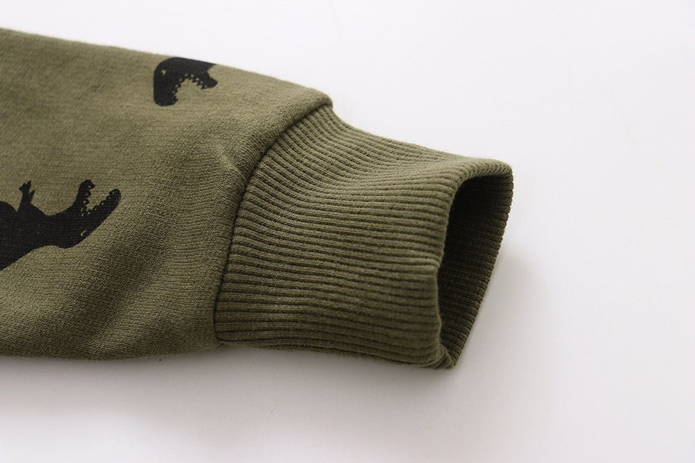 Children's Autumn Clothing Long Sleeve Boy Cartoon Cotton Crew Neck Sweater - Eshtree