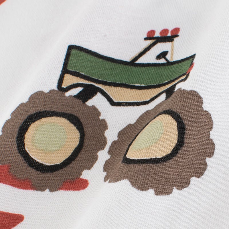 Children's car short sleeve T-shirt - Eshtree