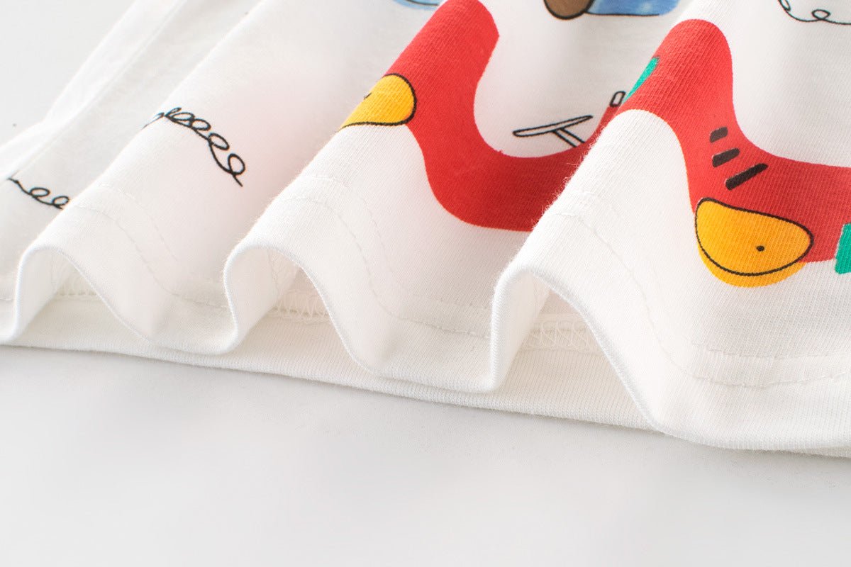 Children's cartoon car T-shirt - Eshtree