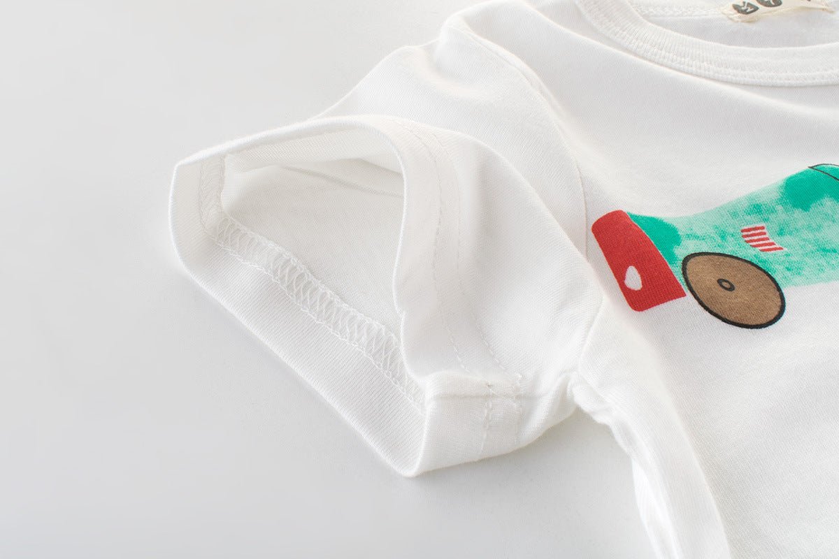 Children's cartoon car T-shirt - Eshtree