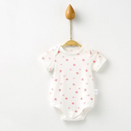 Children's Clothes Short Sleeve Khaki Triangle Climbing One Piece - Eshtree