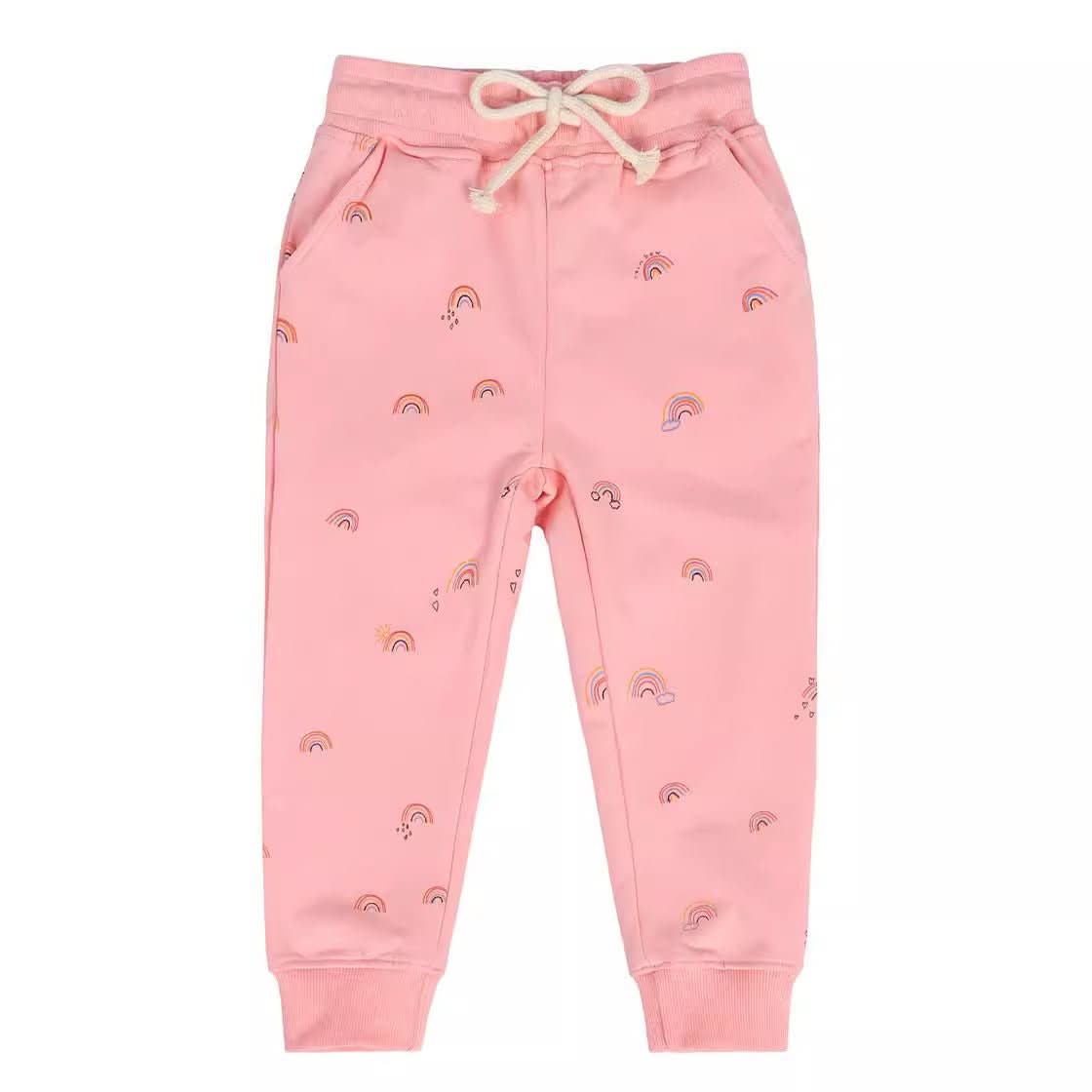 Children's Clothing, Girls' Gray Guard Pants, Children's Pants, Baby Terry Sweatpants - Eshtree