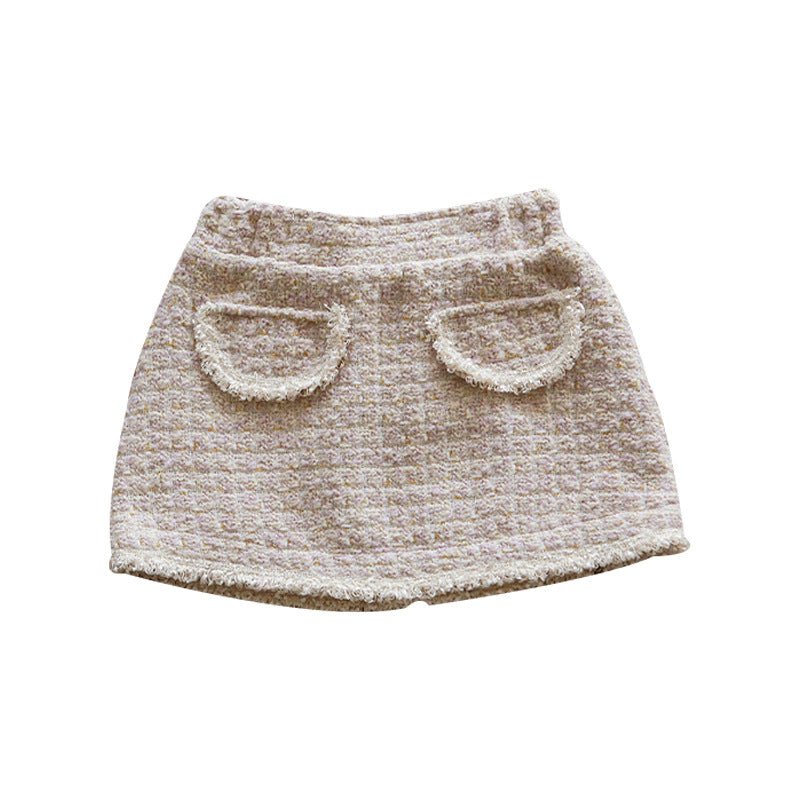 Children's Clothing Girls Small Fragrance Ladies Short Skirts Skirts - Eshtree