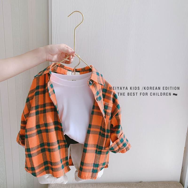Children's Plaid Shirts In Baby Shirts For Men And Women - Eshtree