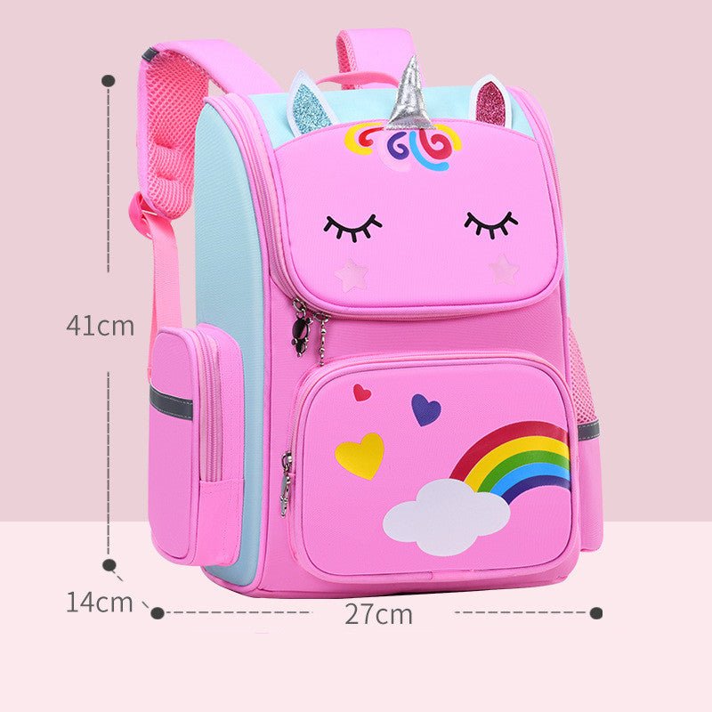 Childrens School Bags Primary School Students Grades 1 to 6 Printing - Eshtree