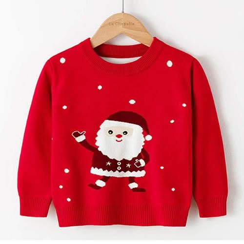 Children's Sweaters Christmas Long Sleeves - Eshtree