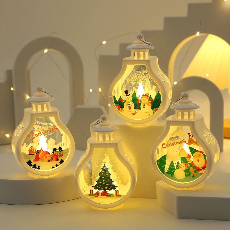 Christmas Candle Lamp Romantic Ornaments - Eshtree
