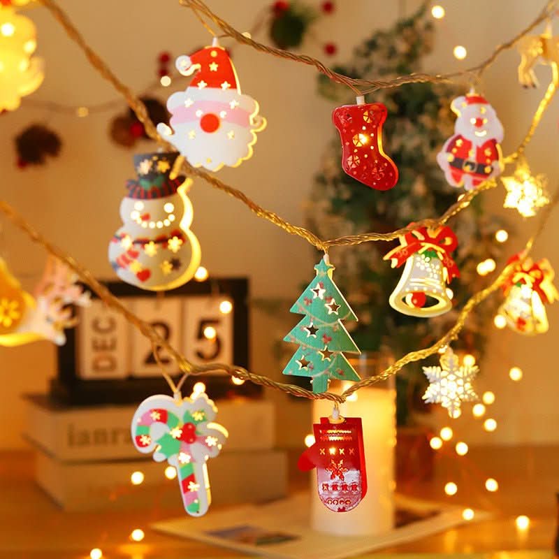 Christmas Decoration Festival Creative Pendant Lighting Chain Atmosphere - Eshtree