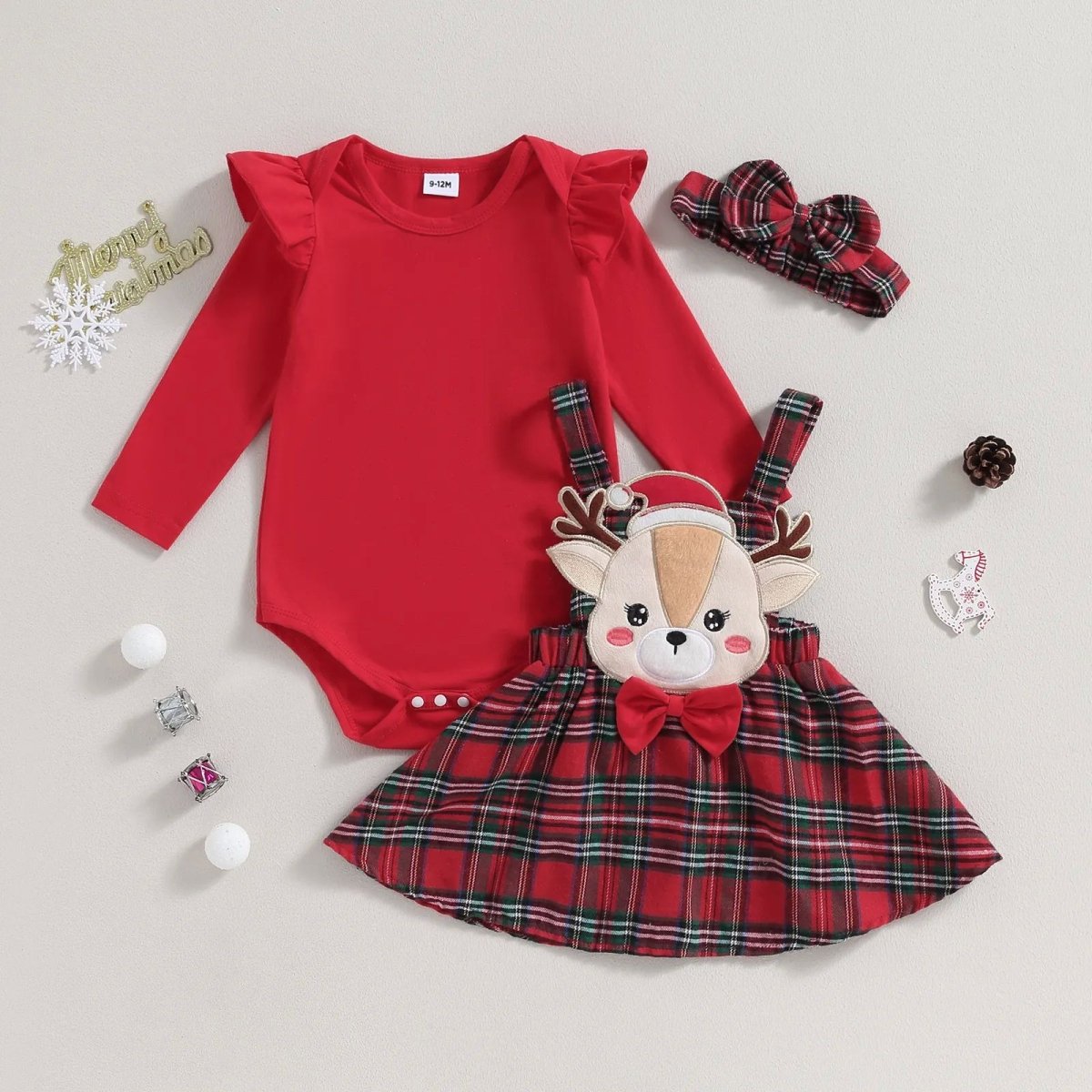 Christmas Newborn Baby Girl Clothing - Eshtree