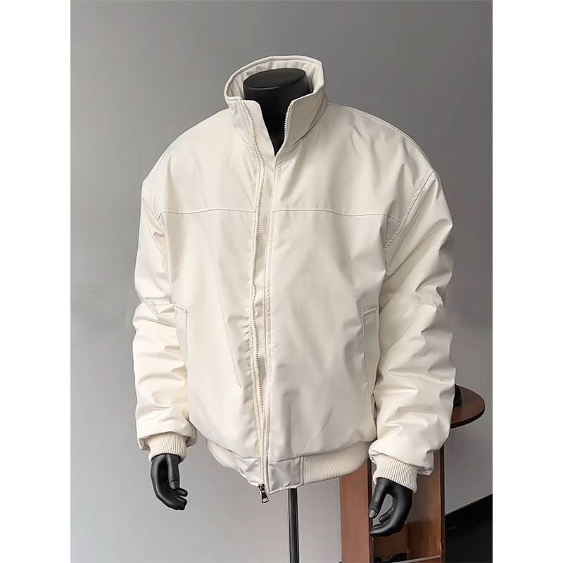Coach Jacket Men's Stand Collar Motorcycle Baseball Uniform - Eshtree