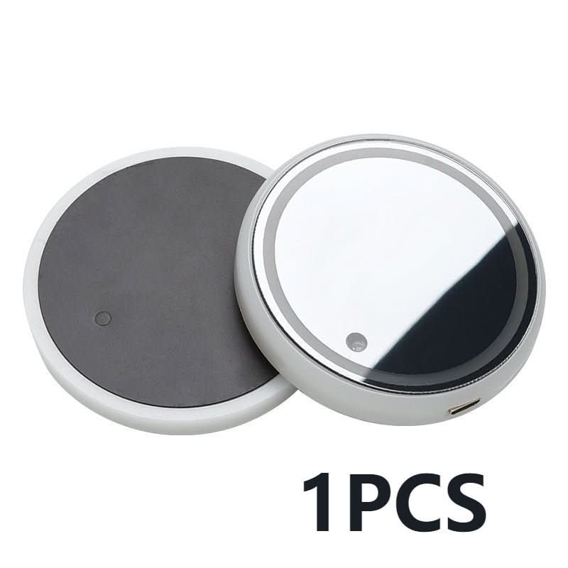 Colorful Cup Holder LED Light - up Coaster Solar & USB Charging Non - slip Coaster Ambient Light For Car Automatically - Eshtree