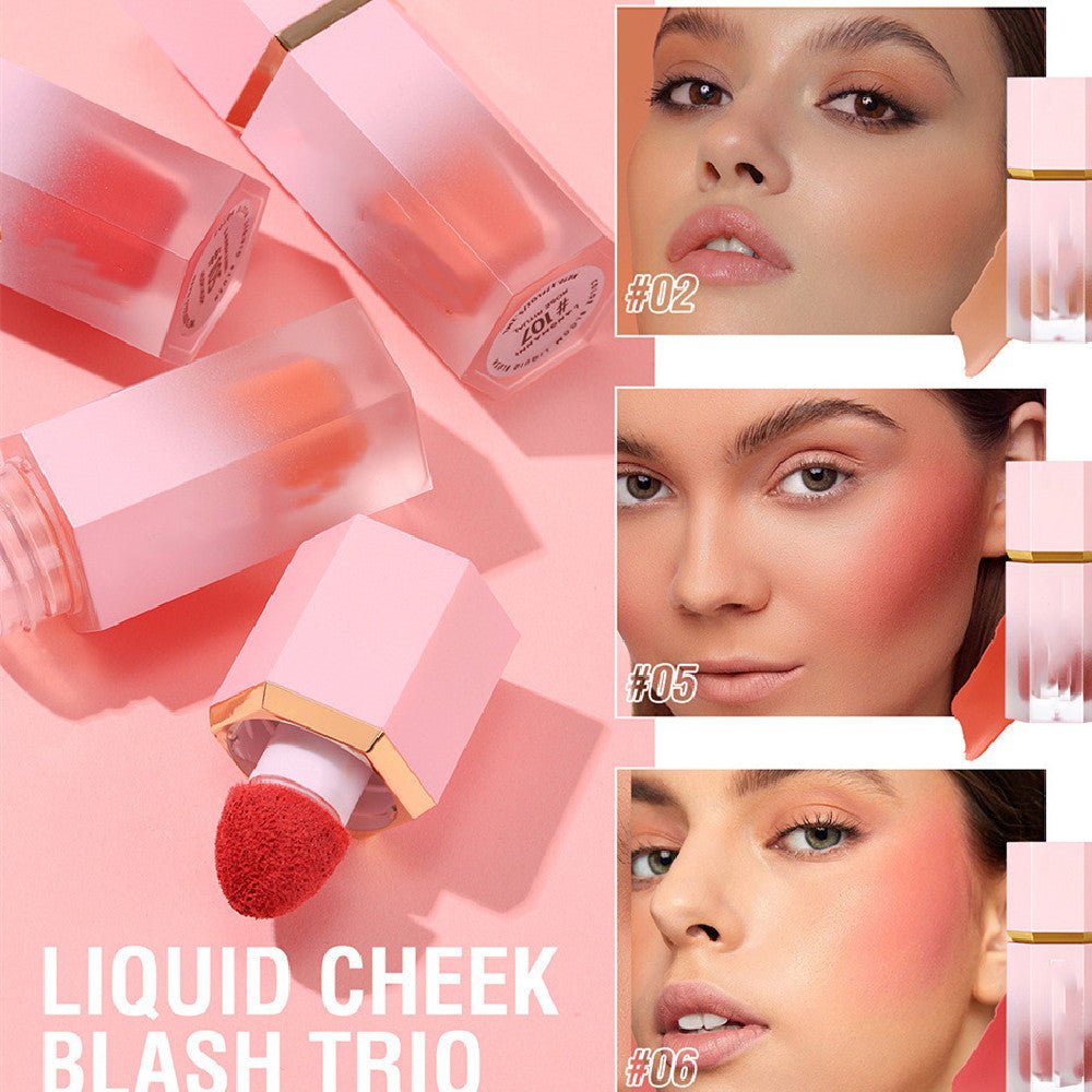 Colorful Liquid Powder Blusher For Beautifying And Brightening - Eshtree