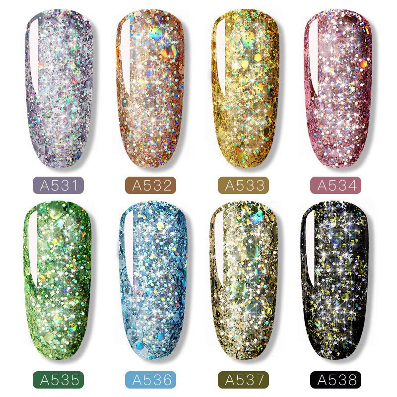 Colorful nail polish - Eshtree