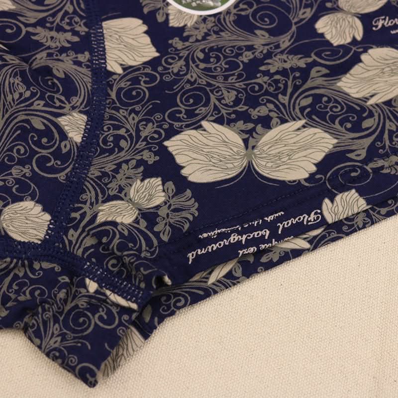 Cotton butterfly print boxer briefs - Eshtree