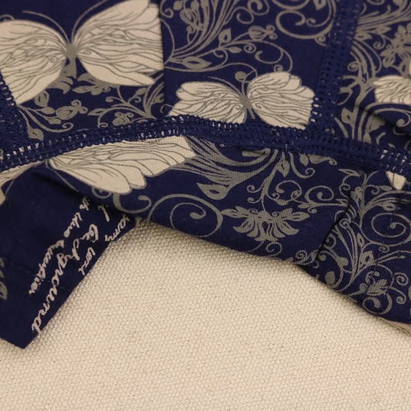 Cotton butterfly print boxer briefs - Eshtree