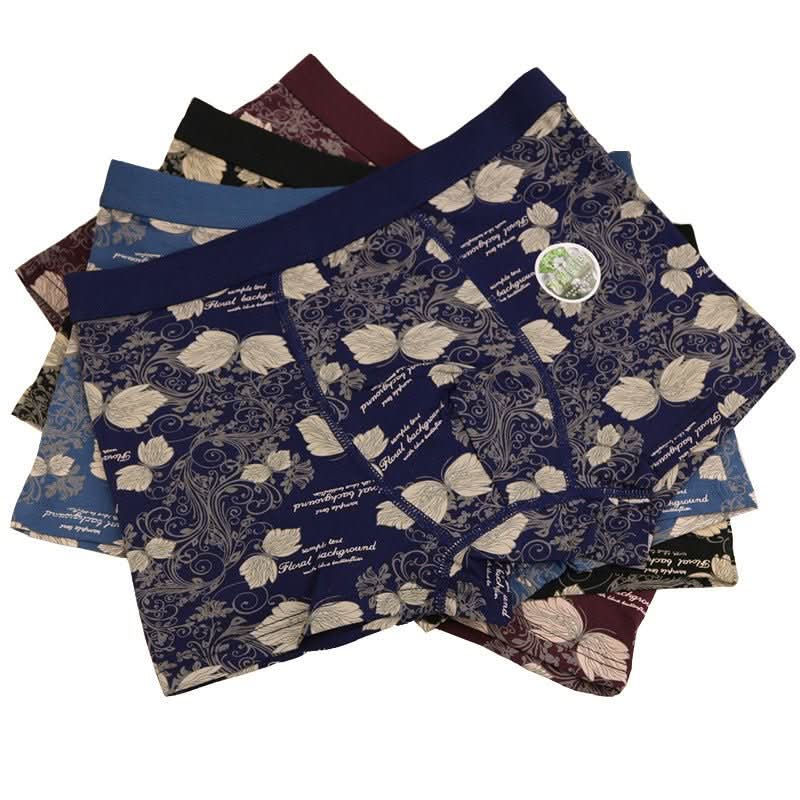 Cotton butterfly print boxer briefs - Eshtree