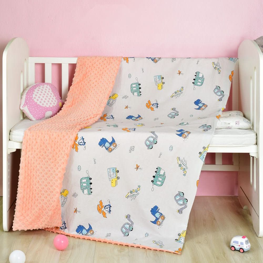 Cotton cartoon baby blanket, baby comfort peas blanket - Eshtree