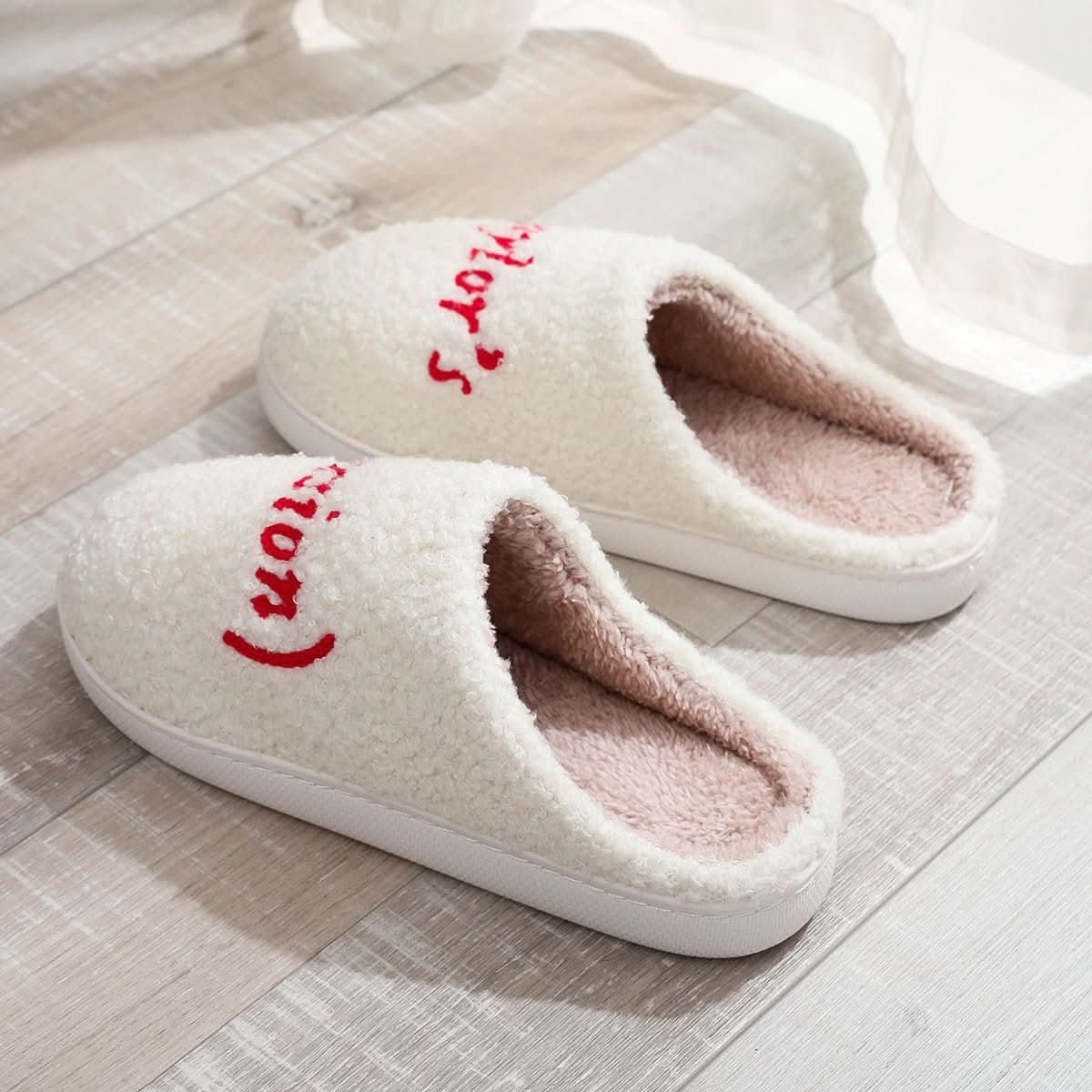 Cotton Slippers Spring Cotton Thick Plush Home Slippers - Eshtree