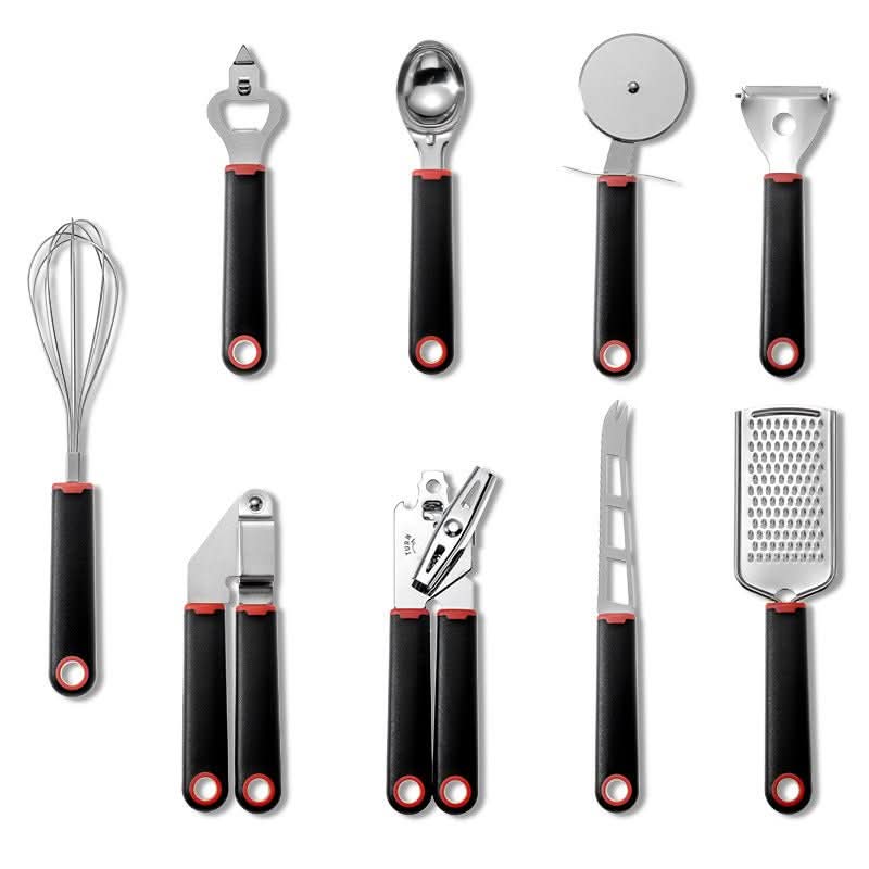 Creative Plastic Handle Stainless Steel Kitchen Utensils - Eshtree