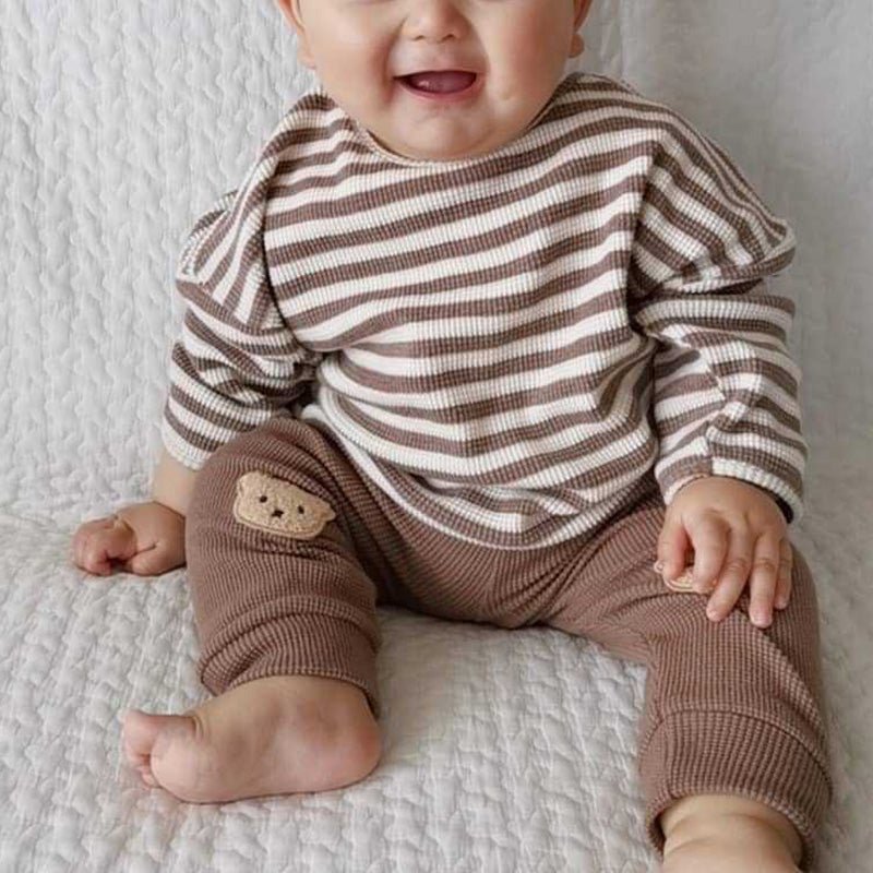 Cute And Comfortable Striped Top For Babies - Eshtree
