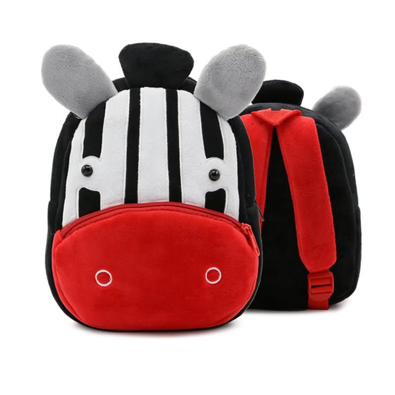 Cute Plush Backpacks Kindergarten Cartoon School Bags Children Animal Toys Bag - Eshtree