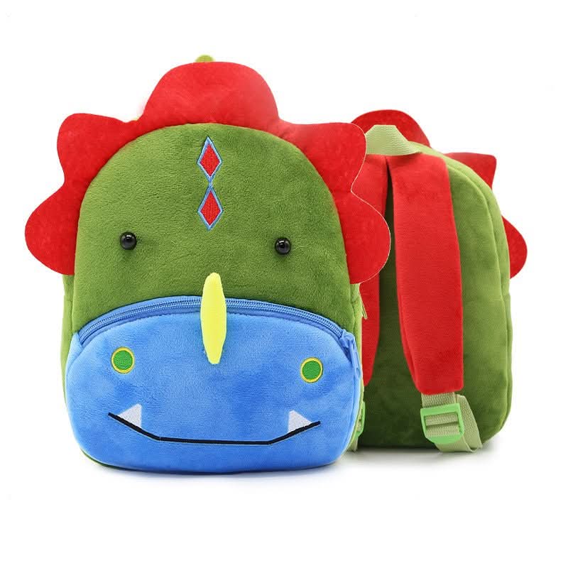 Cute Plush Backpacks Kindergarten Cartoon School Bags Children Animal Toys Bag - Eshtree
