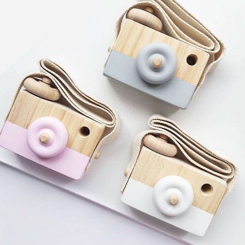Cute Wooden Toys Camera Baby Kids - Eshtree