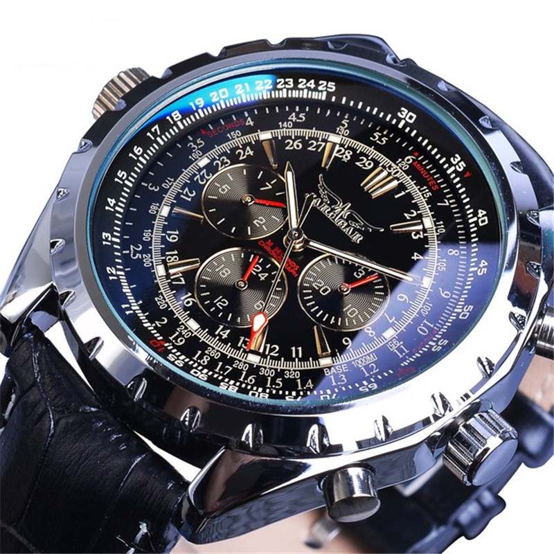 Mens Stylish Casual Multi-function Mechanical Watch