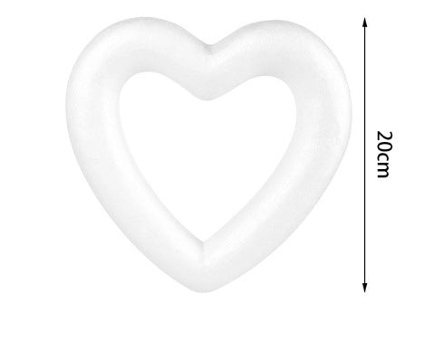 Foam Peach Heart Solid Hollow Love Wedding Kindergarten Decoration