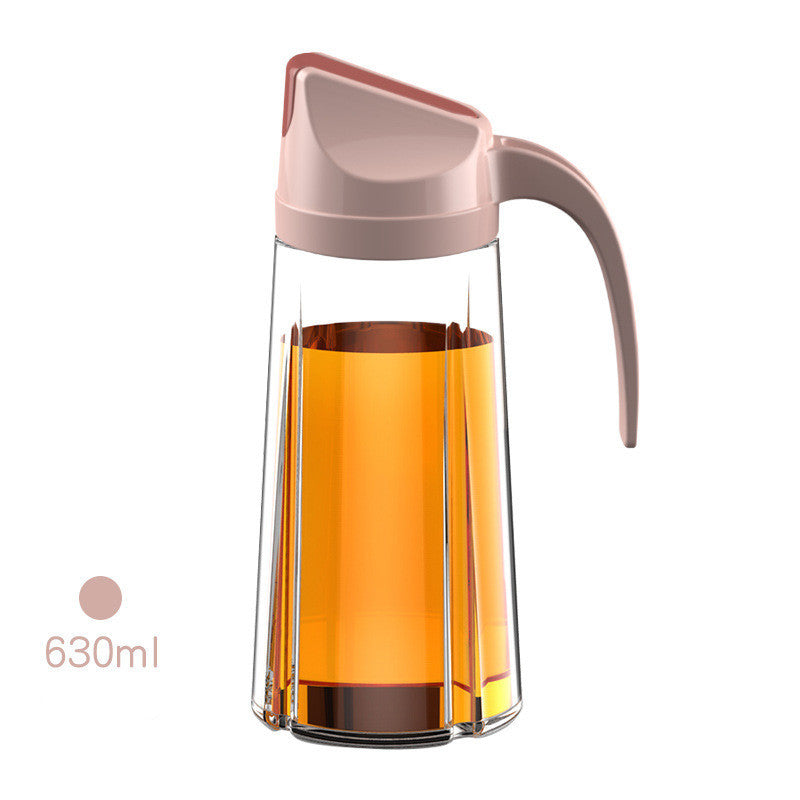 Large-capacity Dust-proof And Leak-proof Glass Oil Pot For Household Kitchen