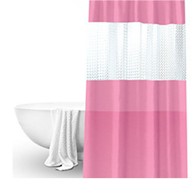 Splicing Translucent Waterproof Mildew Proof Bathroom Bath Shower Partition Curtain