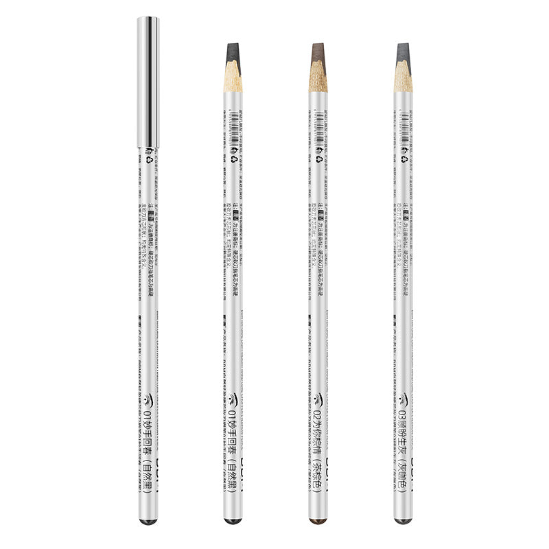 Waterproof And Sweat-proof Wild Eyebrow Pencil Line Design Distinct Look Hard Core