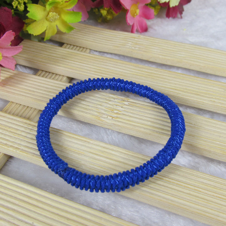 Fashion Hair Tie Cord Unembellished Elastic Band