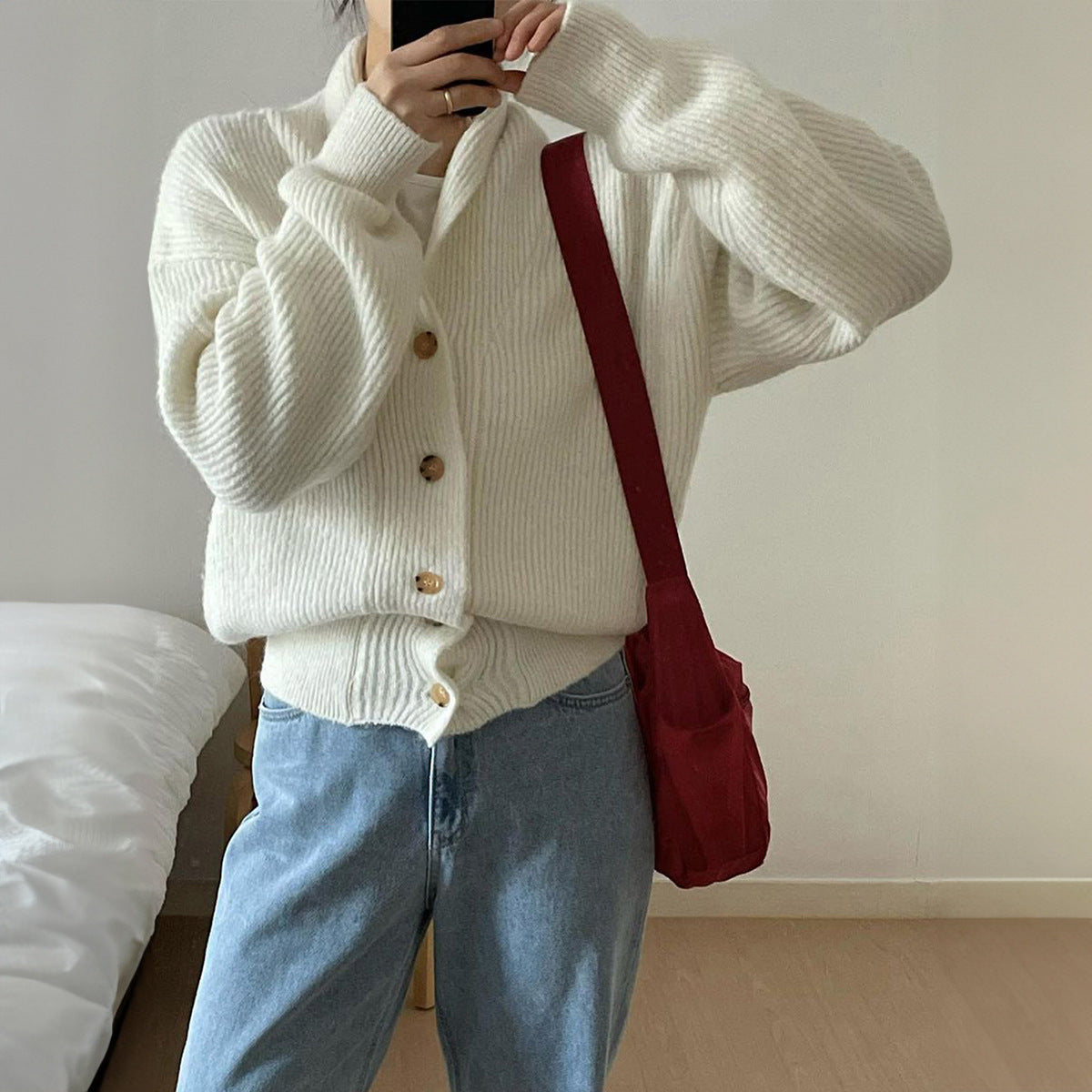 Vacation Solid Color Base Shirt Sweater Women's Clothing