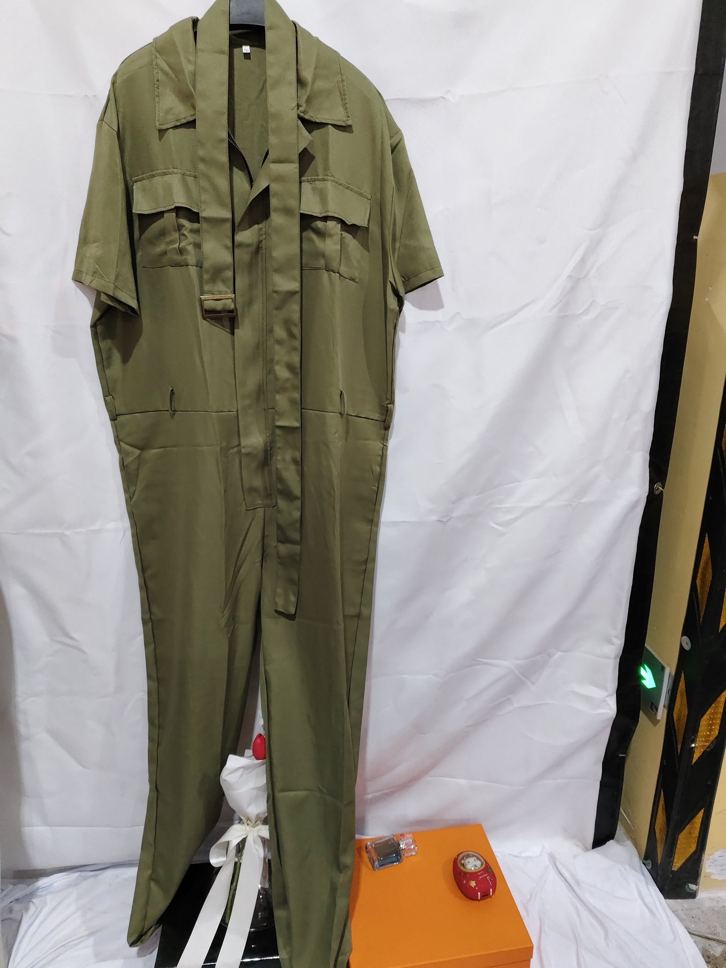 Men's Pants Casual Loose One-piece Suit